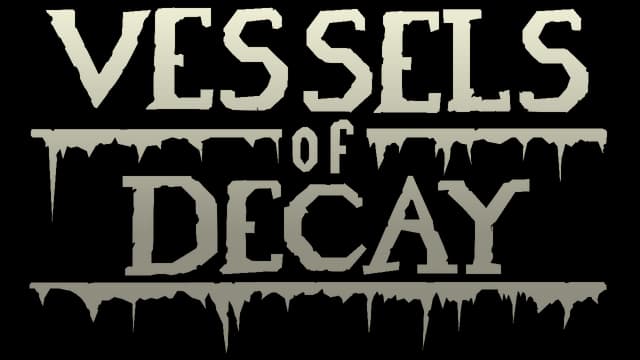 Dripping, jagged font evokes decay; bold and distressed styling.