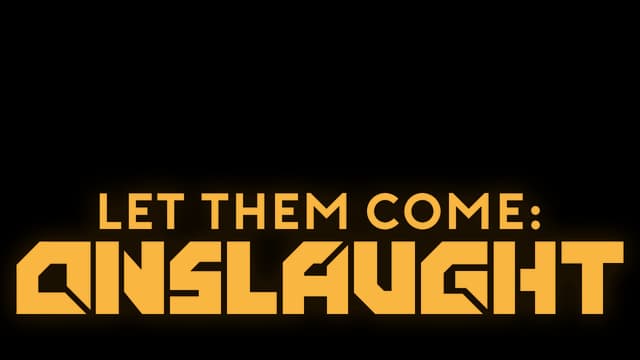 Bold, angular text with a sci-fi, futuristic style.