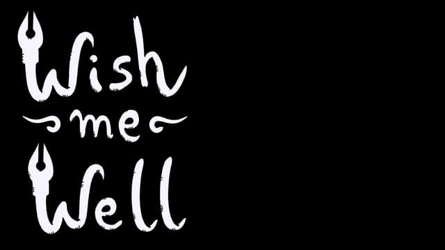 Stylized pen nib font with scroll-like flourishes and whimsical curves.