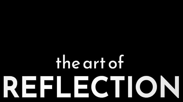 Stylized modern font with lowercase and bold uppercase for contrast.