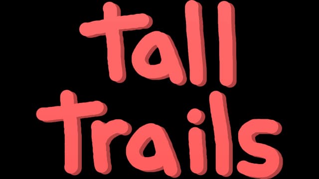 Rounded, playful red lettering with a bubbly, soft aesthetic.