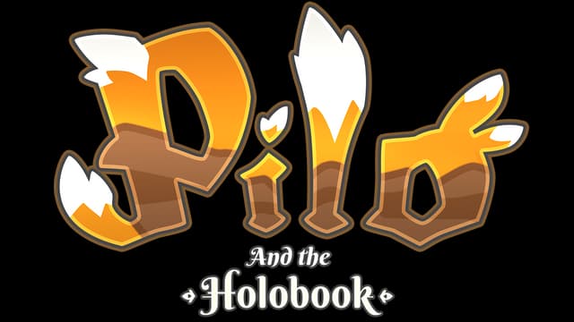 Fox-tail shaped font with playful curves and vibrant orange hues.