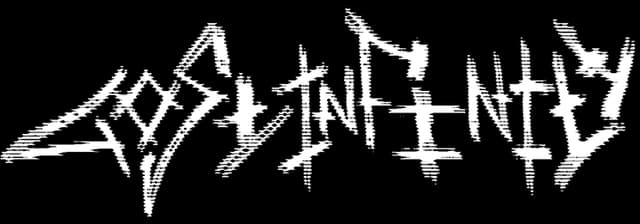 Chaotic, glitchy text with jagged, distorted letterforms.