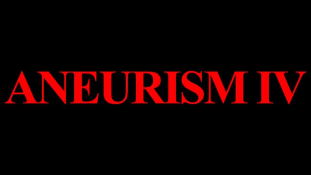 Bold red serif font with shadows creating a 3D effect.