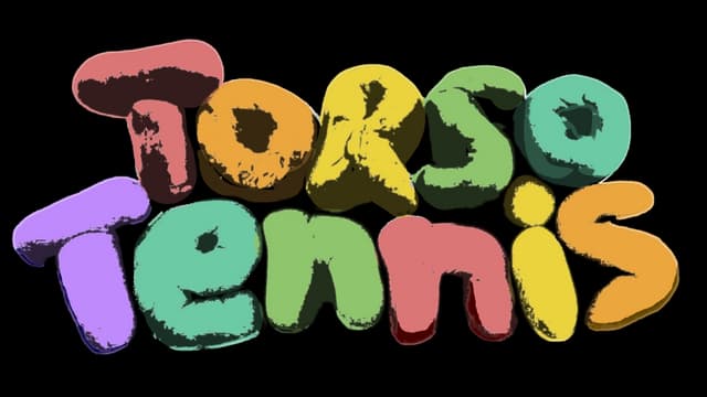 3D bulbous letters in mixed colors, resembling foam or clay, with a playful vibe.