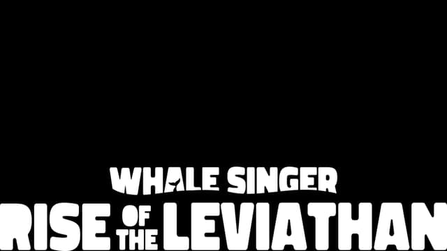 Blocky white font with ocean-inspired wave effect; bold, impactful letters.
