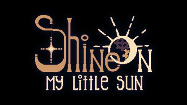 Pixelated font with intricate star design in "S"; moon and gear elements in "O".