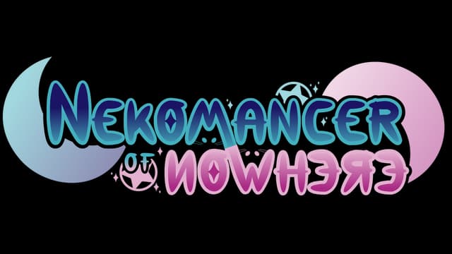 Rounded pastel-colored text with crescent moons and star accents.