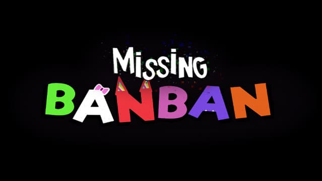 Colorful, playful font with party hats and a bowtie accent.
