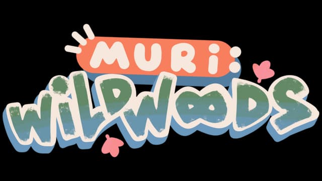 Rounded, playful font with wavy, textured effect and bold letters.