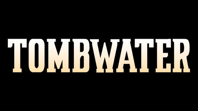 Bold, serif font with a subtle gradient, evoking a classic Western style.