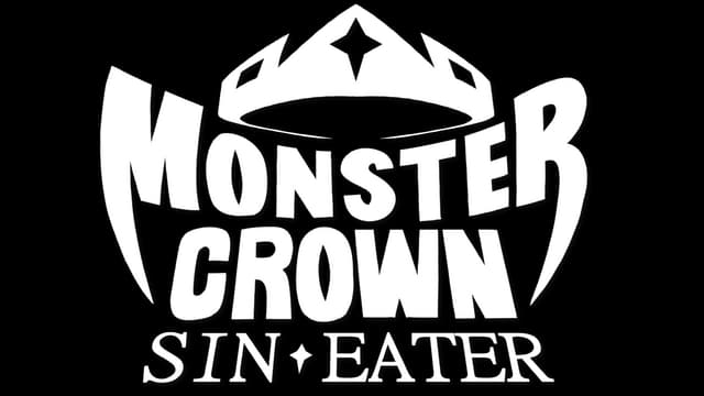 Bold, jagged font with fang-like serifs and crown motif above, invoking a fierce tone.