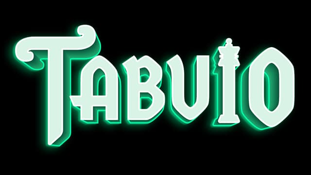 Vintage serif font with a chess piece motif on the letter "T".
