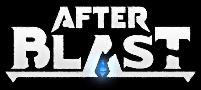 Bold, angular font with blue crystal in cut-out letter. Edgy and dynamic.