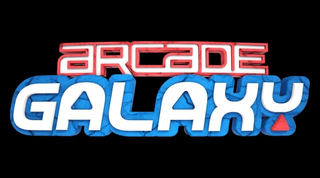 Blocky, futuristic font with 3D effect and contrasting outline design.