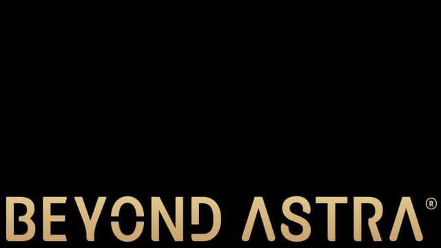 Stylized gold text with futuristic, geometric lettering.