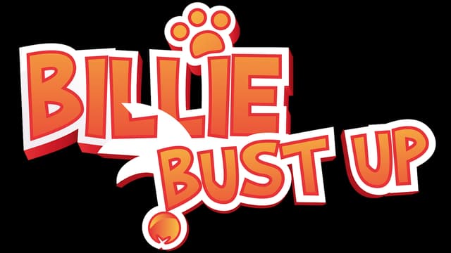 Bold, playful letters with paw print accent and tail motif, evoking animated film charm.