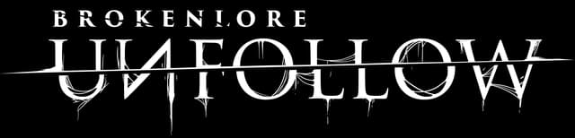 Bold, stylized text with dripping effects and a slashed horizontal line.