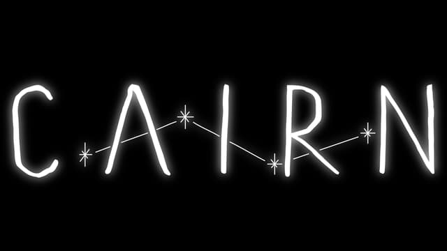 Playful, wavy white letters with an organic flow and irregular spacing.