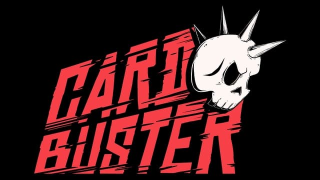 Angular font with motion lines and a spiked skull; dynamic and edgy style.