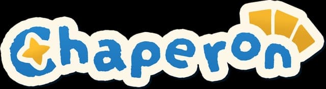 Blue playful font with star-shaped "C" and yellow geometric accents.