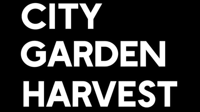 Bold white block letters stacked vertically; clean and minimalist design.