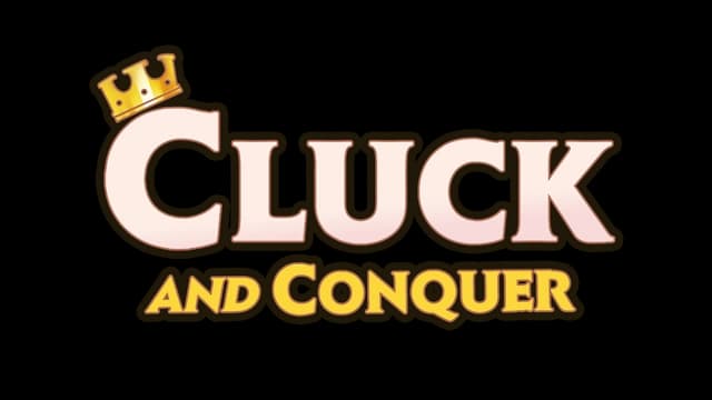 Stylized font with a crown on "C," bold letters with golden accents.