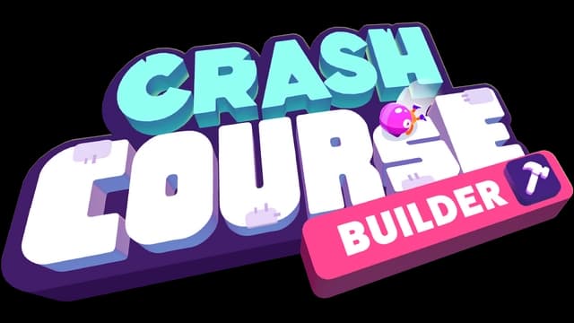 Blocky 3D text with drop shadows, playful elements, and vibrant accents.