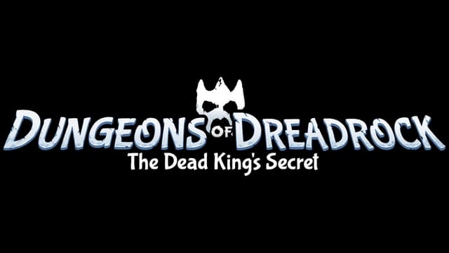 Stylized, blocky text with a skull icon; words appear icy with shadow effects.
