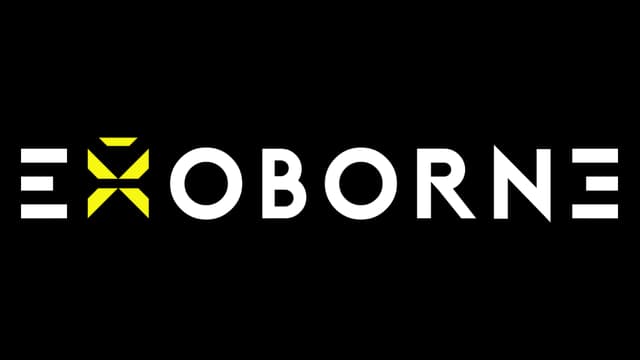 Futuristic white font with bold yellow X and horizontal line accents.