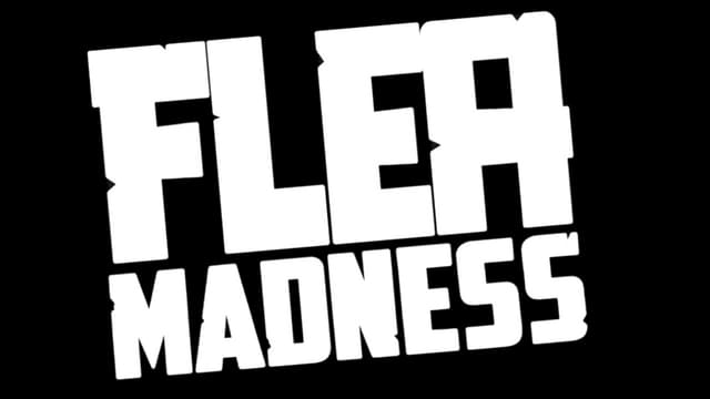 Bold, blocky font with staggered, slightly offset alignment.