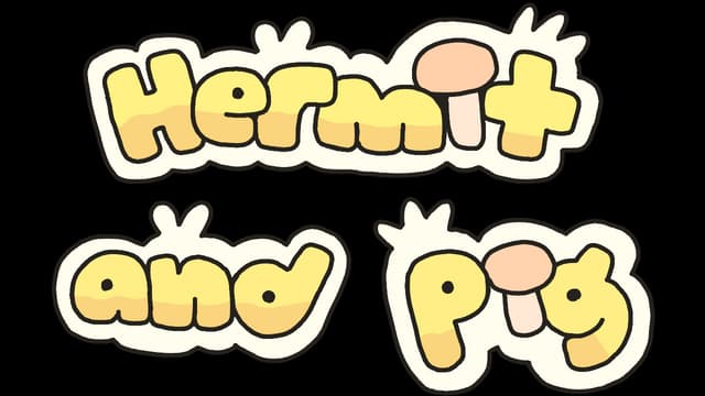Cartoonish, bubbly font with playful mushroom-themed letters and bold outlines.