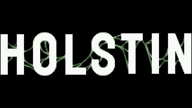 Bold, white serif letters entwined with green vines.