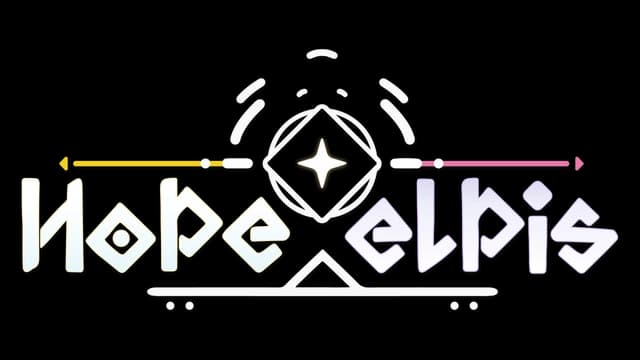 Stylized block letters with geometric elements and a central star motif.