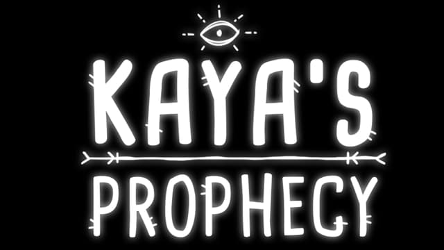Blocky font with thick, uneven edges and a stylized eye on top.