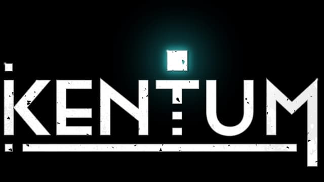 Bold, futuristic font with geometric cuts; cyan block accent.