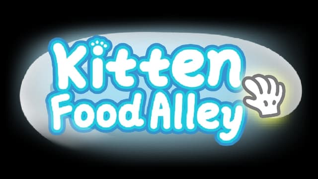 Rounded bubble letters with a chefs glove accentuating the playful theme.