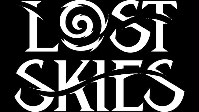 Stylized white font with swirling 'O' and curved lines through letters.