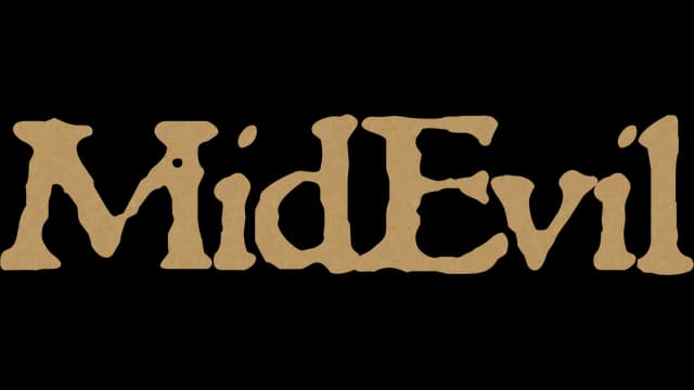 Rustic, eroded font with uneven edges and a medieval parchment texture.