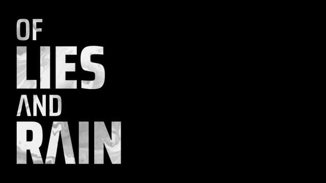 Blocky grayscale letters with a cloudy texture and bold, compact arrangement.