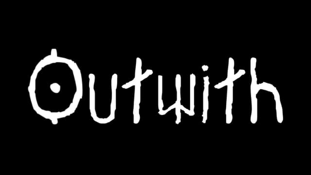 Stylized hand-drawn font with circular 'O' featuring a central dot.