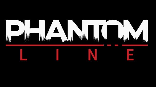 Bold white text with paint drips above thin red line and bold red text.