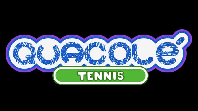 Crayon-style text with bold outline; playful green bar below.
