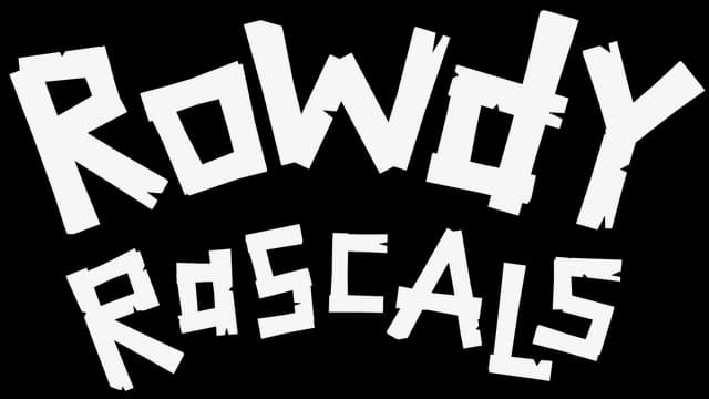 Blocky, uneven letters with a playful, lighthearted wooden plank style.
