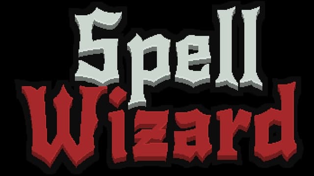 Gothic 3D font with a shadow effect; blocky style for each letter.