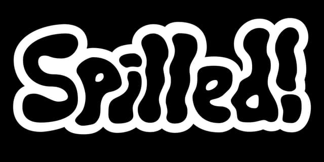 Playful, bubbly font with bold outline and exaggerated curves.
