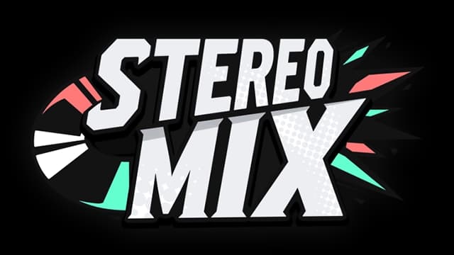 Bold, 3D block letters with dynamic motion lines and color accents.