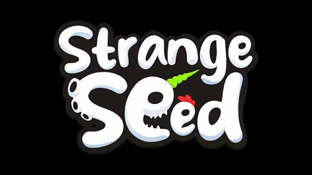 Rounded, playful font with tentacles, unicorn horn, and toothy elements.