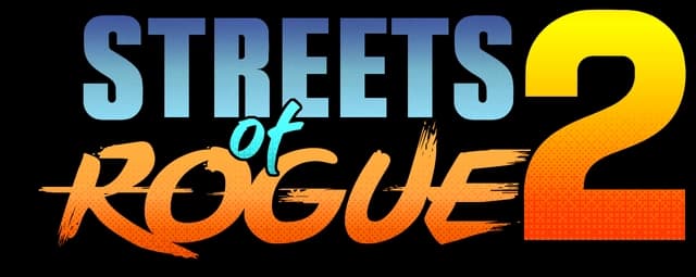 Bold, gradient text with a spray-paint style and subtle texture effects.