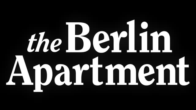 Elegant serif font with staggered hierarchy; bold and classic style.